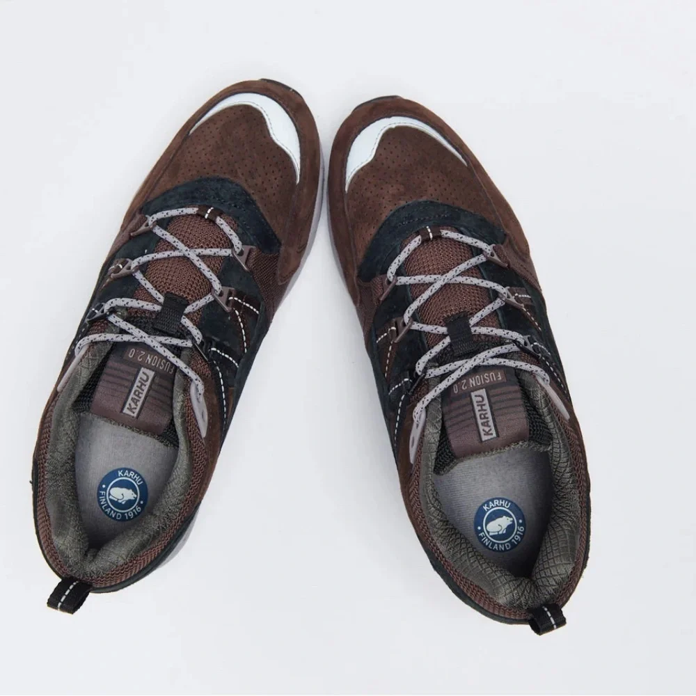 Karhu - Fusion 2.0 (Jet‎ Black/Java) Sz 7.5 Mens/ 9 Womens